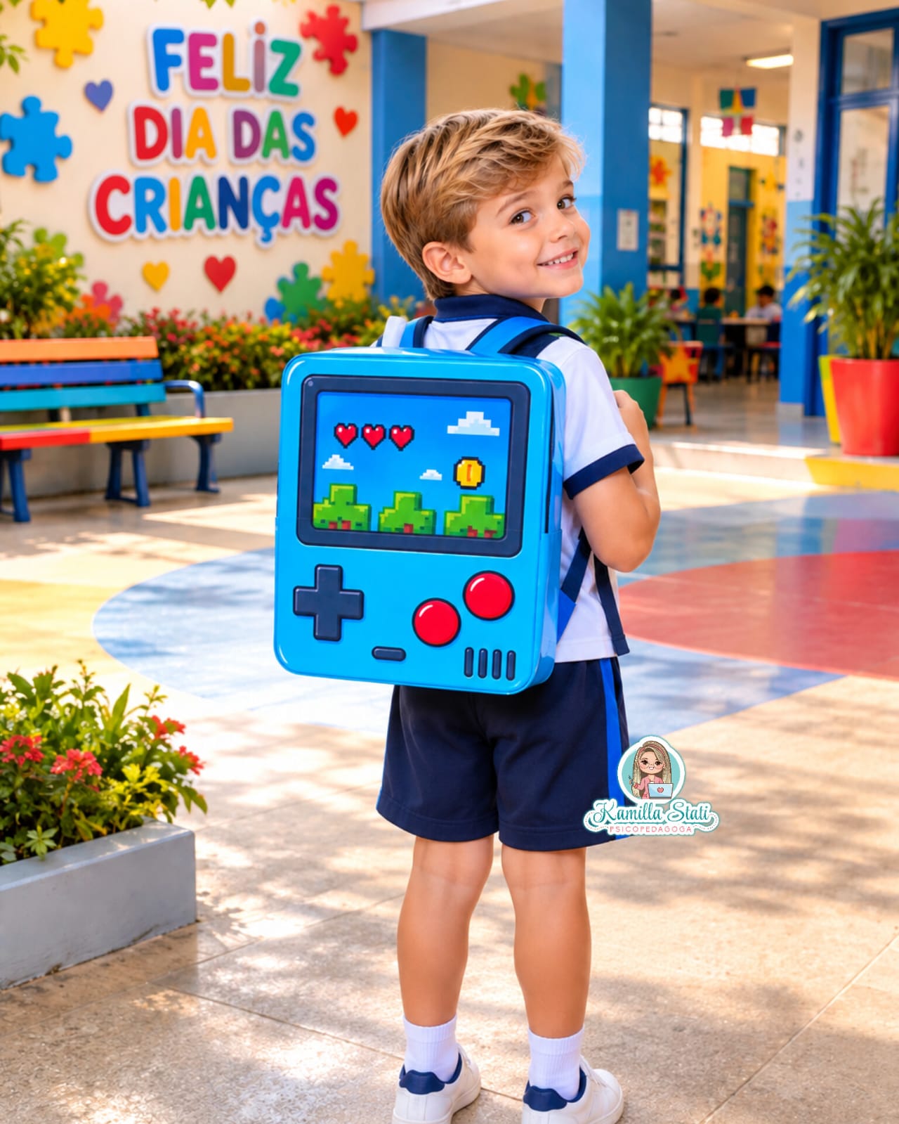 Mochila Maluca Videogame - Dia das Crianças - Imagem 3