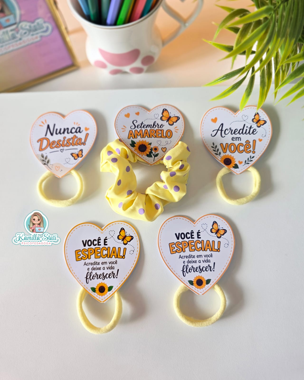 Porta Xuxinhas Setembro Amarelo: acredite em você