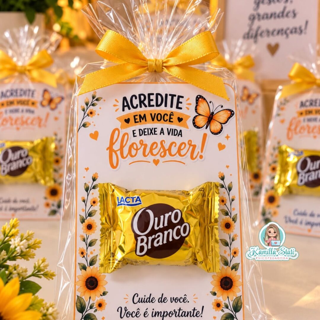 Cartão Setembro Amarelo para Ouro Branco: acredite em você