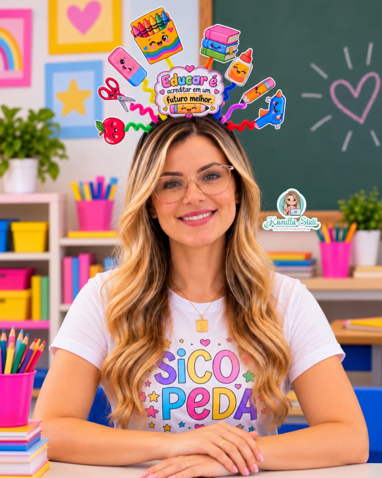 Cabelo maluco professora educar - Imagem 2