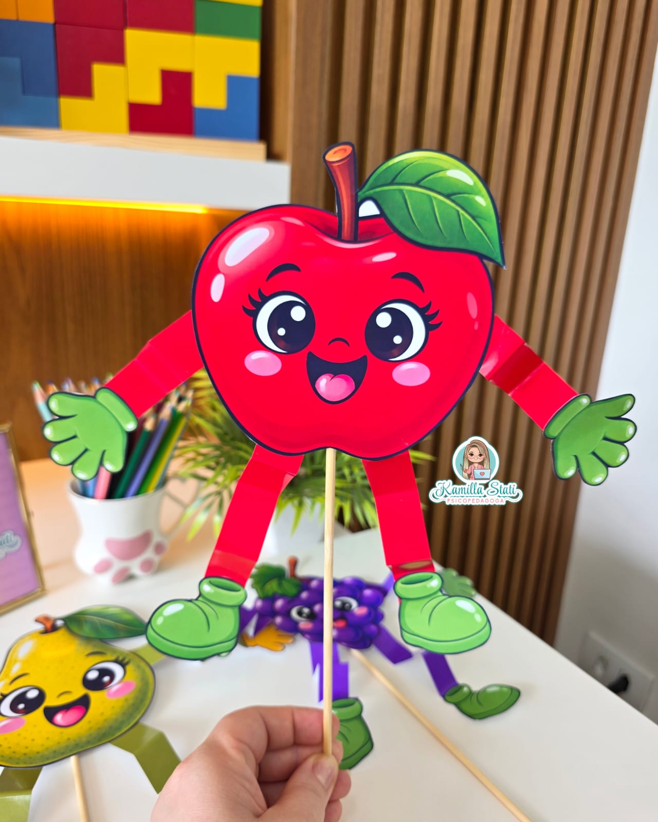 Frutinhas em movimento: alimentação saudável