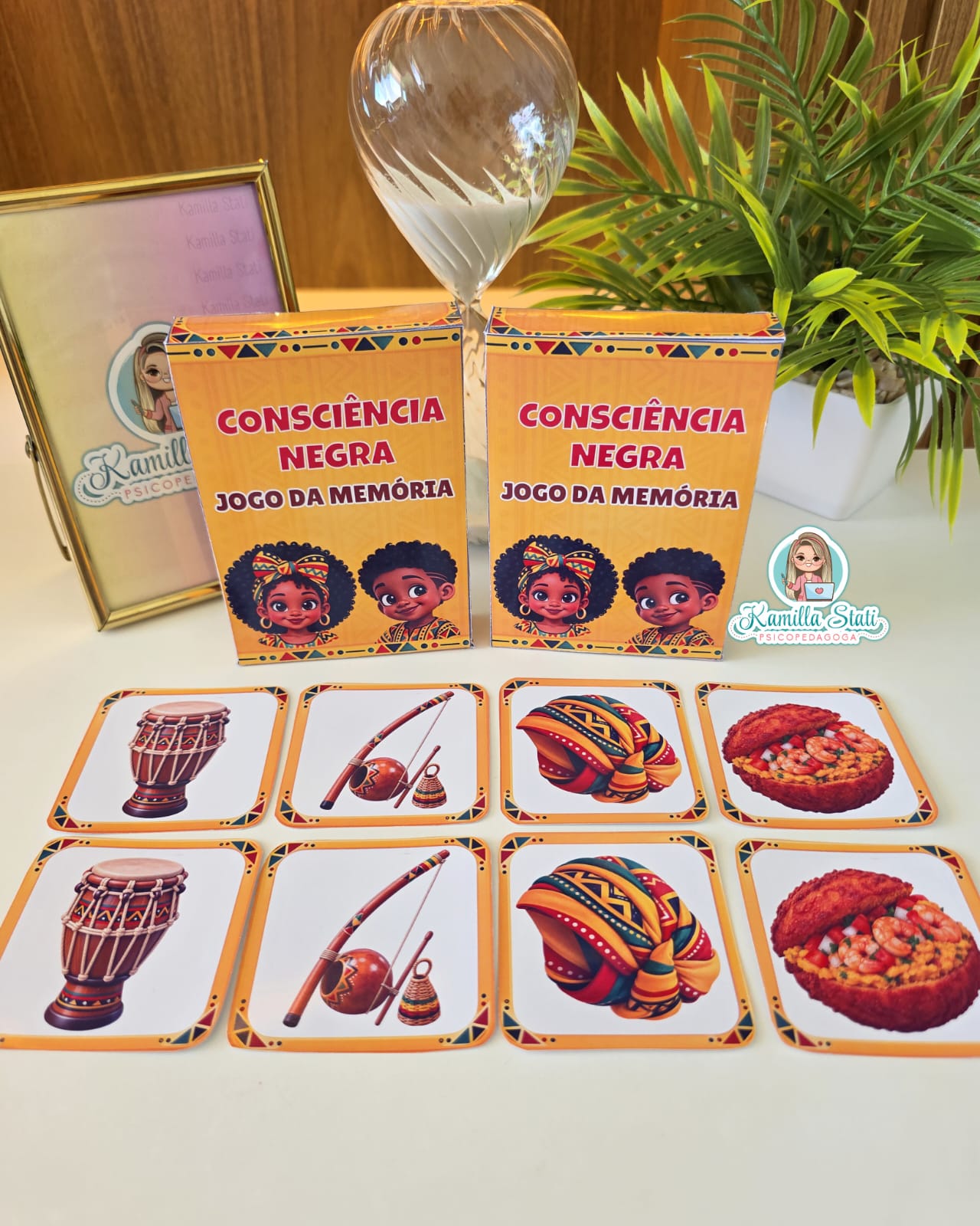 Jogo da Memória consciência negra