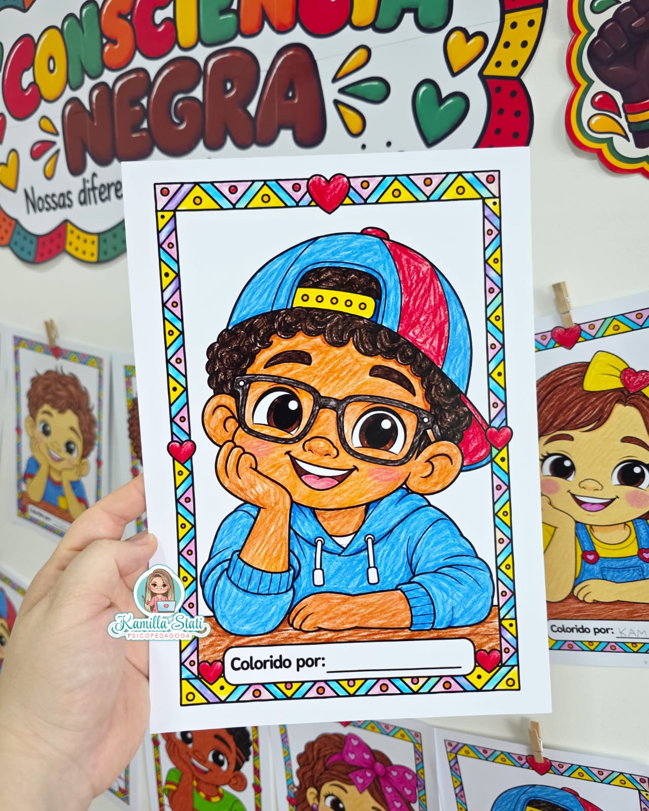 Mural de atividades Consciência Negra: Nossas diferenças - Imagem 4