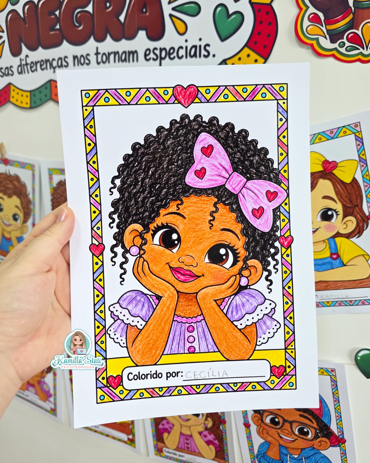 Mural de atividades Consciência Negra: Nossas diferenças - Imagem 5