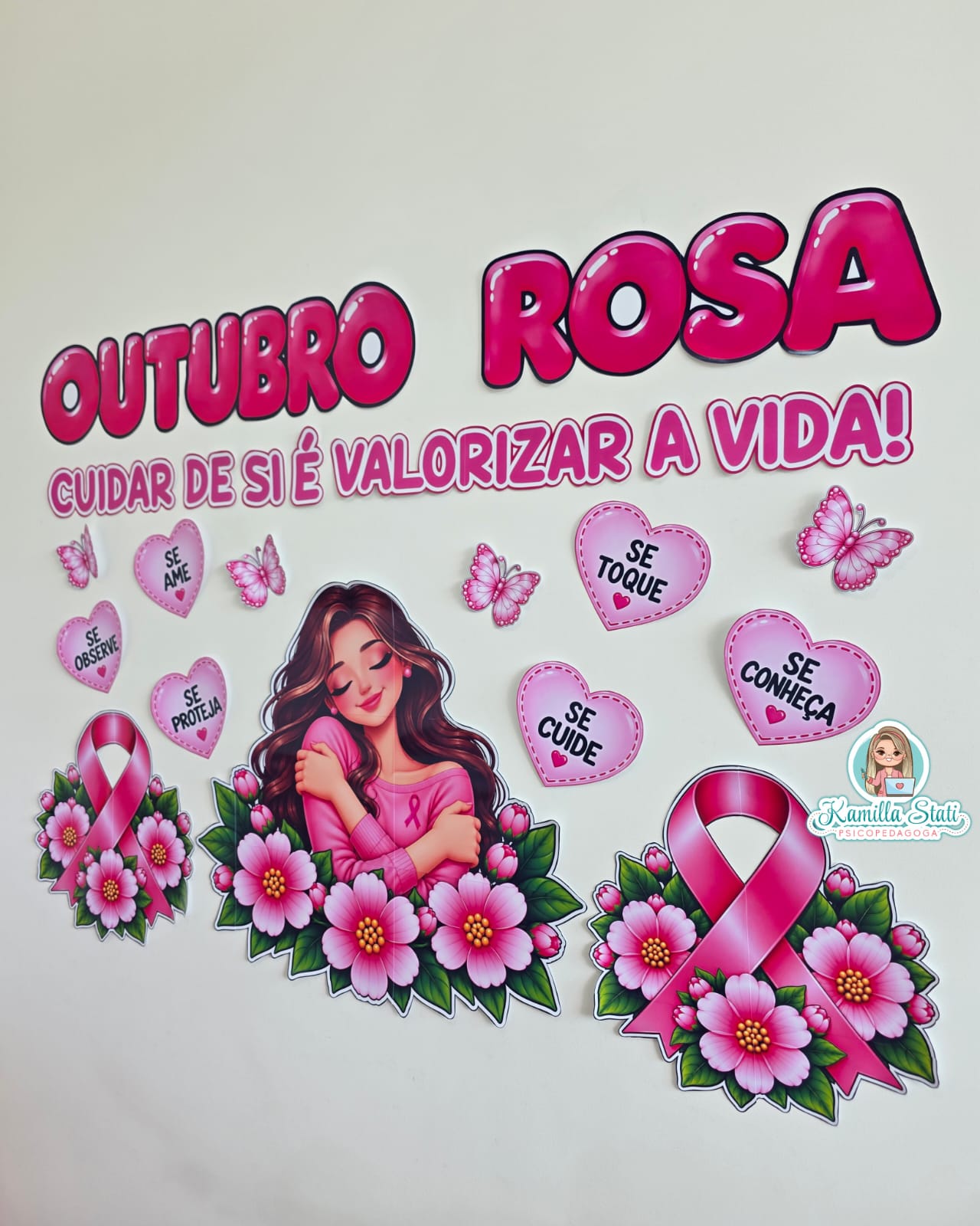 Painel Outubro Rosa: cuidar de si é valorizar a vida - Imagem 2