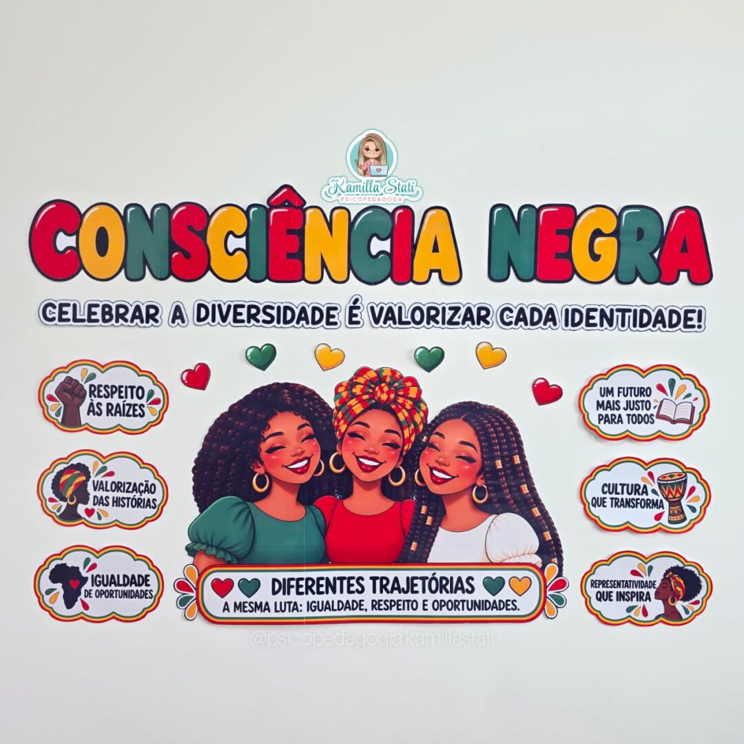Painel consciência negra: celebrar a diversidade