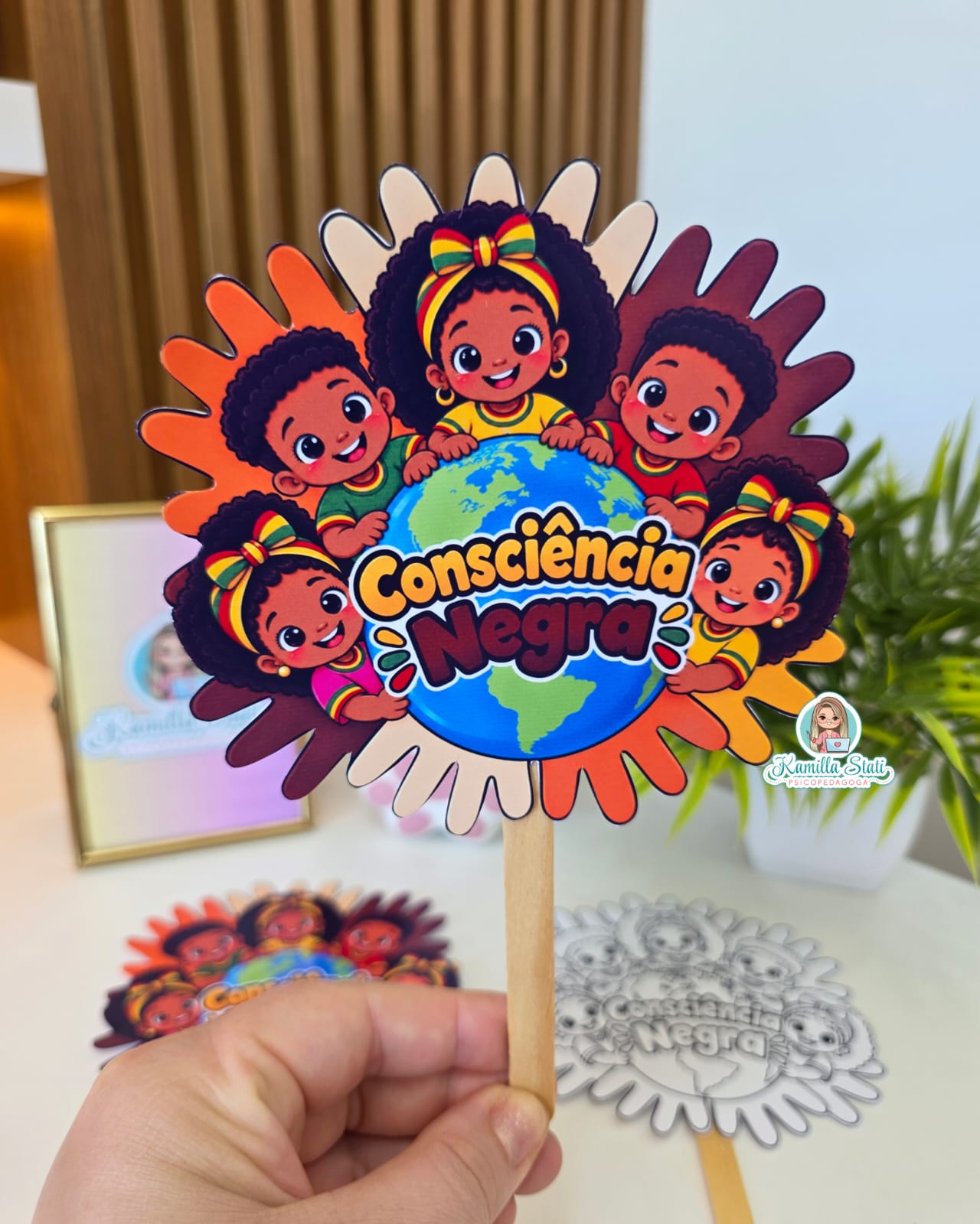 Palitoche consciência Negra planeta