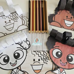 Atividade lúdica cachinhos consciência negra 1 Atividade lúdica cachinhos consciência negra 1