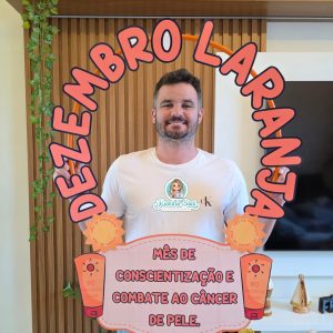 Bambolê para foto dezembro laranja