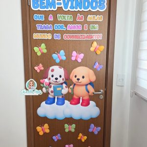 Decoração de porta volta às aulas Bobbie Goods 1