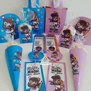 Kit volta às aulas com Jesus 1