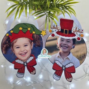 Lembrancinha gorro de natal com foto 2