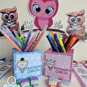 kit coruja volta as aulas para professores (1)